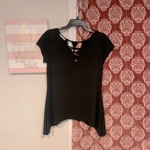 Maurice’s black dress shirt 🖤